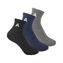 AMAREE Cotton Terry Everyday Socks | Cushion Comfort for Men &amp; Women | Anti-Odor, Breathable &amp; Sweat-Resistant | Plush Feel for Work, Gym &amp; Daily Use