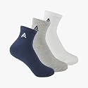 AMAREE Cotton Terry Everyday Socks | Cushion Comfort for Men &amp; Women | Anti-Odor, Breathable &amp; Sweat-Resistant | Plush Feel for Work, Gym &amp; Daily Use