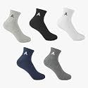 AMAREE Cotton Terry Everyday Socks | Cushion Comfort for Men & Women | Anti-Odor, Breathable & Sweat-Resistant | Plush Feel for Work, Gym & Daily Use