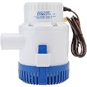 Amarine Made 3700 GPH 12v Boat Marine Plumbing Electric Bilge Pumps (Blue)