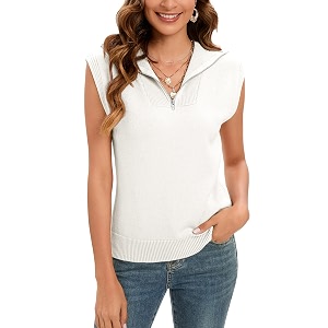 Amarmia Womens Mock Neck Twist Front Knit