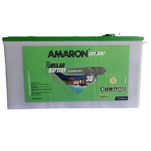 amaron 135 amp_hour short tubular battery  aam-cr-ar135st36 white amp green 