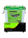 AMARON (AAM-CR-AR150TT54) 150 Ah Tall Tubular Inverter Battery with HB1000AP (AAM-CR-AR150TT54) With HB1000AP Sine Wave Home UPS with 54 Months Warranty Pure Sine Wave Inverter (1000 VA)