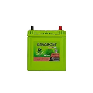 amaron go series hi life car battery - go - go 38b20r with warranty- 60 months 30 months free  30 months pro rata 12 volt