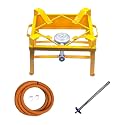 Amaru Single Burner Iron Square Chulha Canteen