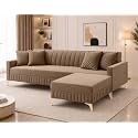 AMATA Falcon 4 Seater L Shape Suede