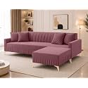 AMATA Falcon 4 Seater L Shape Suede