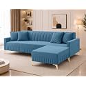 AMATA Falcon 4 Seater L Shape Suede