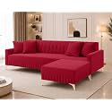 AMATA Falcon 4 Seater L Shape Suede