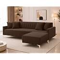 AMATA Falcon 4 Seater L Shape Suede