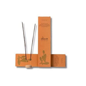 amayah eucalyptus incense sticks  organic incense sticks agarbatti pack of-5  natural mosquito repellant incense stick for pooja  hand-rolled 125 incense sticks