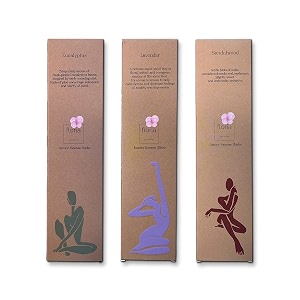 amayah eucalyptus  sandalwood  lavender incense sticks agarbatti combo  organic luxury incense sticks  charcoal free amp natural agarbatti for pooja  hand-rolled 75 incense sticks