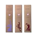 Amayah Lavender + Sandalwood + Organic Rose Incense Sticks Agarbatti Combo | Organic Luxury Incense Sticks | Charcoal Free &amp; Natural Agarbatti for Pooja | Hand-Rolled 75 Incense Sticks