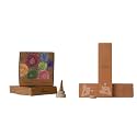 AMAYAH Luxury Organic Dhoop Cones (30 Cones + Holder) and Agarbatti (25 Incense Sticks), 100% Herbal &amp; 0% Charcoal, Natural Incense (Patchouli-Nagchampa)