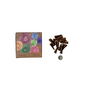 amayah luxury organic dhoop cones  nagchampa incense cones 100 herbal amp charcoal free  organic amp natural dhoop cones for pooja  30 incense cones  holder re_am-dhpcn-p