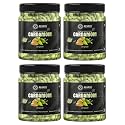 AMAYU Green Cardamon Whole 100gm | Pods of Hari Elaichi | Badi Elaichi for Tea, Pooja or Eating (Pack of 4)
