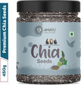 AMAYU Raw Organic Chia Seeds for Weight Loss & Eating | Omega 3, Rich in Calcium Chia Seeds (450 g)