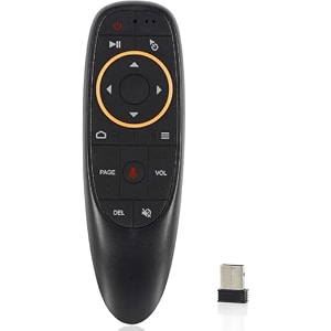 g10s remote control for android tv box  6-axis gyroscope air fly mouse with ir learning voice remote for h96 max x96 x88 amp all android tv boxes