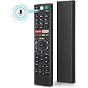 Original Voice Replacement Remote Compatible for Sony-TVs and Bravia-TVs - Compatible with All Sony 4K UHD LED LCD HD Smart TVs, Black