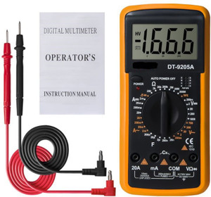 amazee digital multimeter dt9205a ac dc lcd display electric handheld tester digital multimeter
