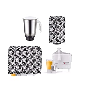 pvc printed mixer grainder full closure cover