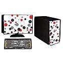 Stylish Printed 3 in 1 Dust Proof Computer/Desktop Cover Set | Set of 3 - Desktop CPU Keyboard Covers | MordenPrint - 22 Inch