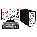 Stylish Printed 3 in 1 Dust Proof Computer/Desktop Cover Set | Set of 3 - Desktop CPU Keyboard Covers | MordenPrint -18.5 Inch