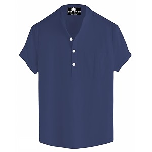 Amazing Crafted Mens Half Sleeve Cotton Short