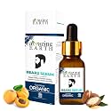 AMAzing EARTH Certified Organic Beard Serum for Men - 100% Natural with Olive, Argan & Apricot Oil & Grapeseed Extract, Shiny Beard Hair Growth, Sulphates & Parabens Free, Vegan & Cruelty Free - 30ml