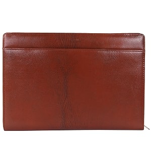 amazinghind leatherette material professional file folders for certificates documents holder with 2 rings without leaf brown file with handle