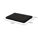 AmazingHind Professional 2 Ring Files and Folders, documents, certificates Holder Bag - to Store Your Important FS Size Documents. (Black, File with 40 Leafs)