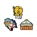 Himachal Travel Ride Lover Fridge Magnets- Set of 3 | Travel Souvenir | Refrigerator Magnet | Gifts | Decorative Items for Kitchen Fridge Magnets Set | Multicolor (FM_89)