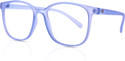 AmazingKarts Full Rim Square Anti Glare Computer Glass For Men & Women (50 mm)