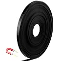 AmazingSpark Magnetic Tape Roll Thin Strips, Black, 3/2/5 Inch X 33 Feet