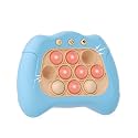 Fast Push Game, Pop Bubble Fidget Toy Quick Push Light Up Popping Game Toys for Ages 4-12, Birthday Gifts for Boys & Girls & Teens