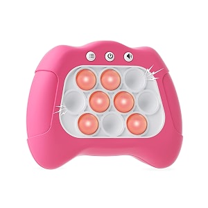 pop it pro push bubble stress light-up toys popits for kids pattern-popping game 4 modes 30 levels anti-anxiety squeeze sensory toy for kids