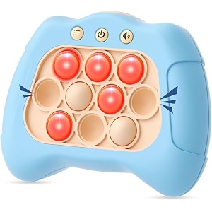 upgraded handheld quick push game for kids 6-12 sensory fidget toys for kids 8-12 party favors pop bubbles birthday gifts for 6 7 8 9 year old boys girls teens adults