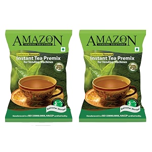 amazon 3 in 1 instant cardamom tea premix premix contains tea milk and sugar vending machines 2 kg