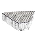 Amazon Basics 250 Pack AAA Industrial Alkaline Batteries, 4 Pack/Carton