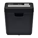 Amazon Basics 6-Sheet Strip Cut Paper &amp; Credit Card Shredder, 10 Liter Waste Basket Capacity|for Office and Home Usage| 1 Year Brand Warranty