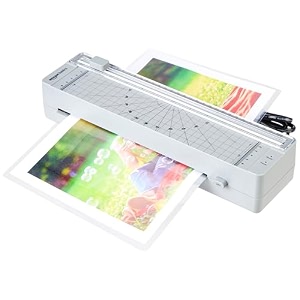 amazon basics a4 lamination machine with cutter and corner rounder  supports hot lamination  laminating speed - 305 mmmin