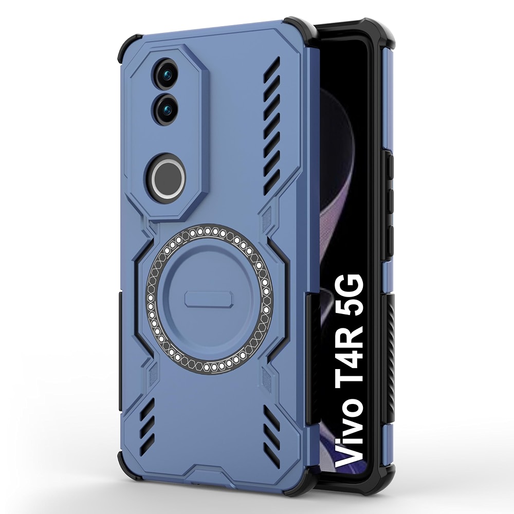 Amazon Basics Back Case Cover for Vivo T4R 5G | MagSafe Case with Built ...