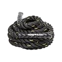 Amazon Basics Battle Rope for Home Gym Workout, Exercise Training Equipment