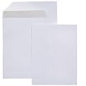 Amazon Basics Catalog Mailing Envelopes, Peel and Seal, 9x12 Inch, Strong Quality, 28 lb White, 100-Pack