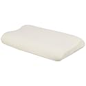 Amazon Basics Contour Pillow | 60 cms X 40 cms | Cushy Form Natural &amp; Organic Latex Foam | Ultra Plush | Ideal for Sleeping, Side &amp; Stomach Sleepers (White)