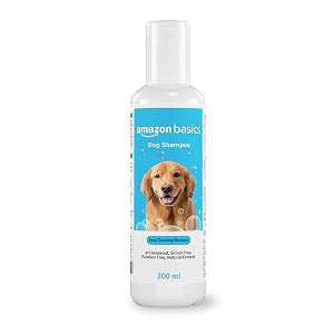 amazon basics deep cleansing shampoo for dogs  200 ml  with natural extracts  ph balanced