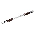 Amazon Basics Door Frame Mount Steel Chin and Pull Up Bar, Chrome