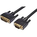 Amazon Basics DVI-I (24+5 Pin) to VGA Cable - 10-Foot (Not DVI to VGA)