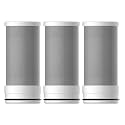 Amazon Basics Faucet Water Filter Replacement, NSF Certified, Reduces Chlorine, Lead, Fluoride, Heavy Metal, Bad Taste and Odor, 3-Pack