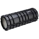 Amazon Basics Foam Roller for Deep Tissue Massage (Black) – High-Density, Compact Muscle Recovery Tool for Gym, Yoga and Physical Therapy, (1 Count)
